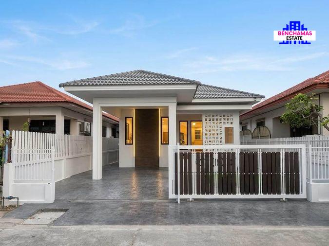 รูป 🔥 ขาย บ้านเดี่ยวชั้นเดียว หมู่บ้านฐานมั่นคง คลอง 2 | คลองหลวง - รูปที่ 1/19