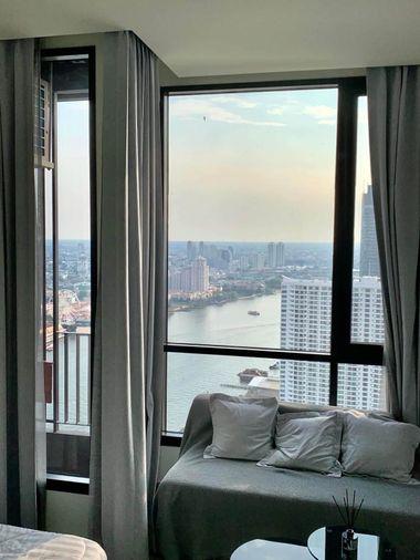 รูป RS7355 ให้เช่า Chapter Charoennakhon Riverside สัมผัสการใช้ชีวิตริมแม่น้ำเจ้าพระยาในบรรยากาศเรียบหรู มี Shuttle Van ฟรีไป BTS กรุงธนบุรี - รูปที่ 4/17