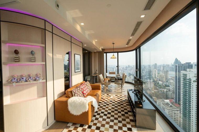 picture Ashton Asoke 3Bedroom 3Bathroom corner unit with 100sqm very rare! - 3/11