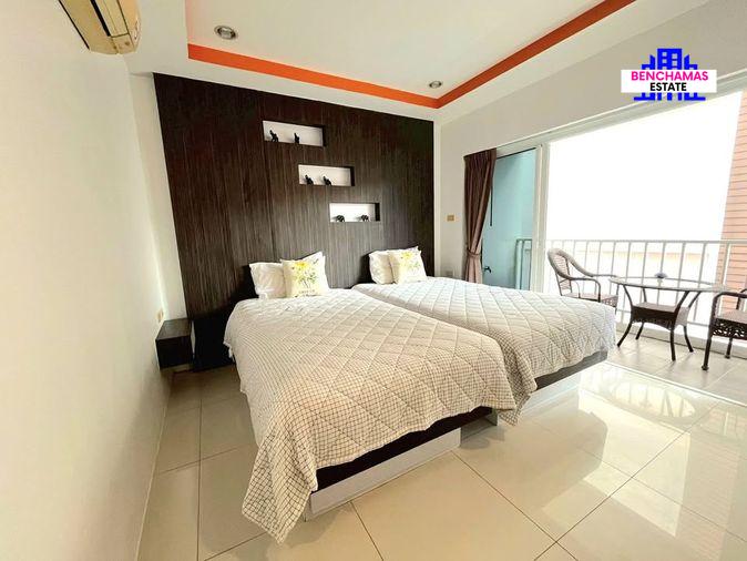 รูป 🔥 ขาย คอนโด นิว นอร์ดิก วีไอพี 3 New Nordic VIP 3 | พระตำหนัก ซอย 4 | วิวสระว่ายน้ำ | เดินไปทะเลได้ | - รูปที่ 2/8