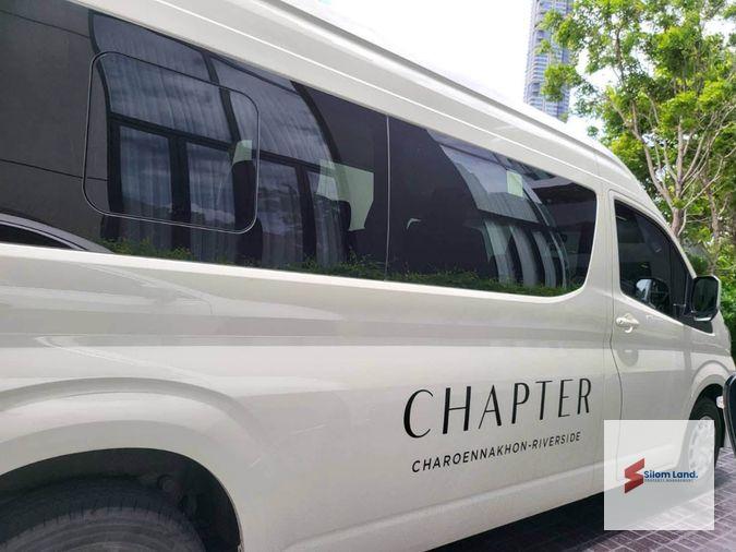 รูป RS7355 ให้เช่า Chapter Charoennakhon Riverside สัมผัสการใช้ชีวิตริมแม่น้ำเจ้าพระยาในบรรยากาศเรียบหรู มี Shuttle Van ฟรีไป BTS กรุงธนบุรี - รูปที่ 17/17