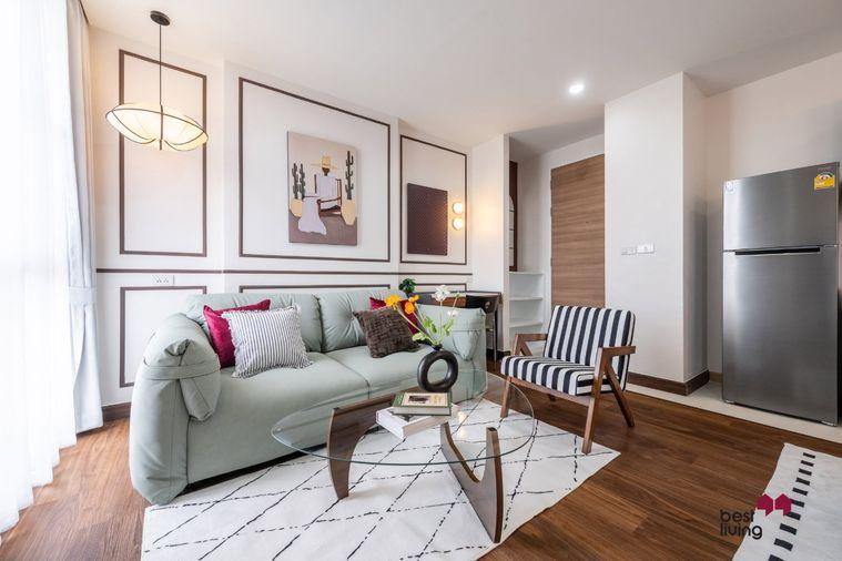 picture Apple Condo Sukhumvit Bearing Spacious 53.3 Sq.m. Corner Unit - 2/49