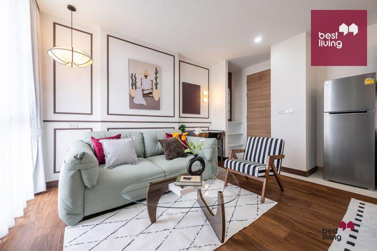 picture Apple Condo Sukhumvit Bearing Spacious 53.3 Sq.m. Corner Unit - 2/49