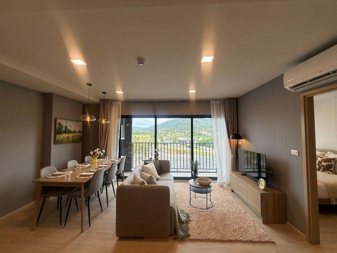 รูป ✨ ห้องส่วนตัว ชั้น 8 วิวเขาสวย | 2 ห้องนอน 60.06 ตร.ม. | THE BASE Cherngtalay - รูปที่ 11/29