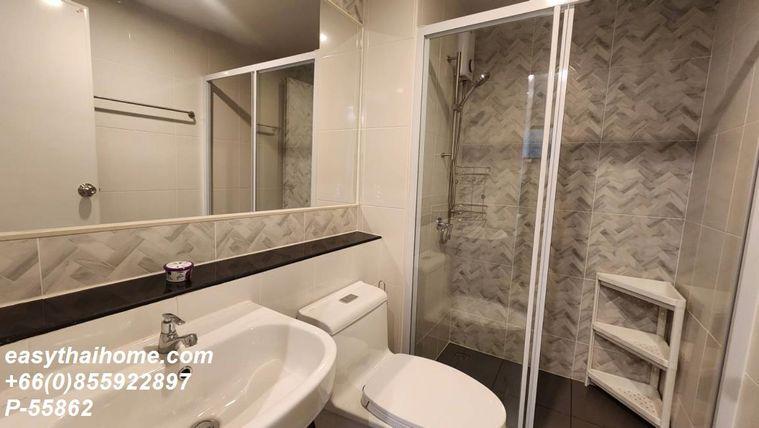 รูป P-55862 ให้เช่า รีเจ้นท์โฮม บางนา  | วิวเมือง | เฟอร์นิเจอร์ครบ | ชั้นสูง | ใกล้ BTS บางนา | พร้อมเข้าอยู่ 📞 Line ID: @easythaihome | 085-592-2897 - รูปที่ 10/10