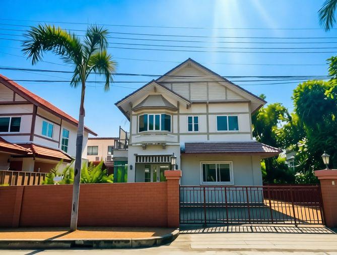 picture 🏠 House for Sale : Laddarom Rachaphruk - Rattanathibet 2   Property Code | LNP-H1108  - 1/14