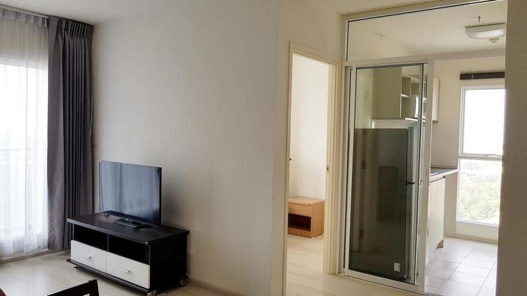รูป ห้องว่างอัพเดต 2 ห้องนอน🛋️⚡️HunterCondo🦊แอสปาย รัตนาธิเบศร์ 1 - รูปที่ 3/4