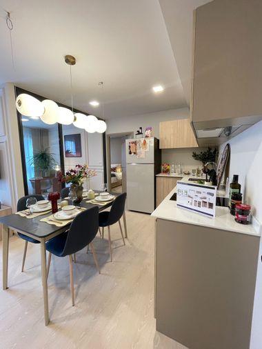 picture THE BASE Srichan Khon Kaen | 2 Bedrooms + Multipurpose Room | Spacious 62 Sq.m. | Fully Furnished & Ready to Move In - 2/18