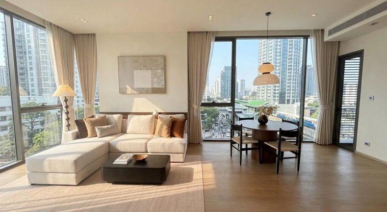 รูป 2ห้องนอน ในโครงการสุดหรู Pet-Friendly ใจกลางทองหล่อ - รูปที่ 2/10