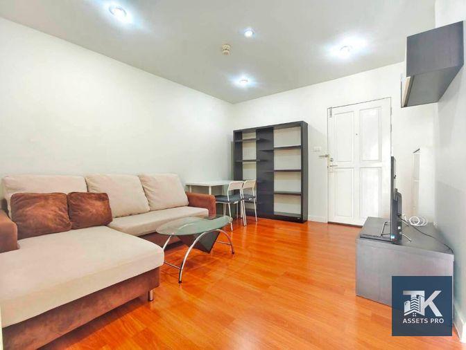 picture 🟪🟦🟩🟨🟧 Condo for rent, Zenith Place Huai Khwang // 🚇Near MRT Huai Khwang (separate enclosed kitchen) 🛎️🛎️ | Line@: @assetspro - 4/7