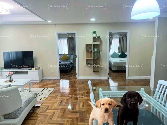 รูป Big Pet-Friendly Condo for Rent BTS Phrom Phong/BTS Thonglor/Rooftop grass zone for pooping/Bathtub/Near Maestro 39 - รูปที่ 3/11