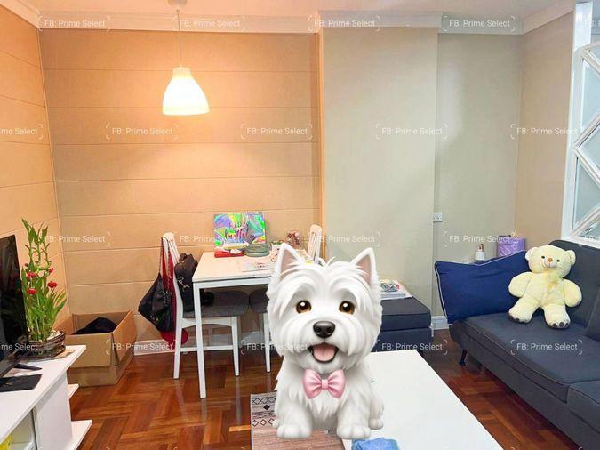 รูป Big Pet-Friendly Condo for Rent BTS Phrom Phong/BTS Thonglor/Rooftop grass zone for pooping/Balcony/Near Maestro 39 - รูปที่ 2/9