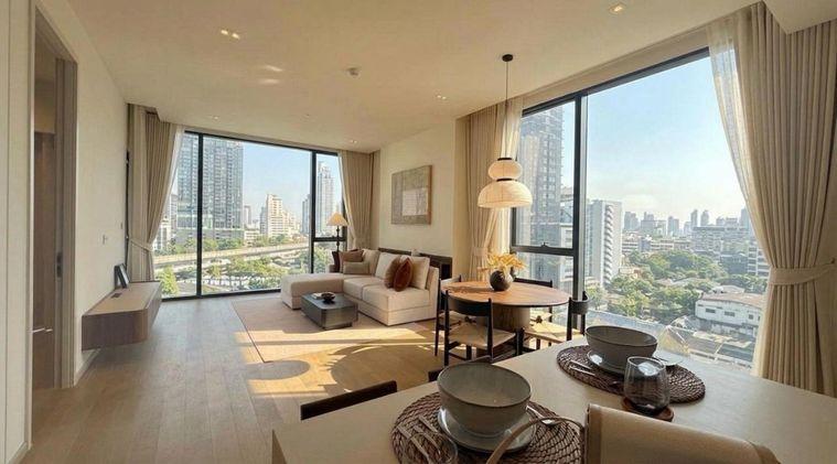 รูป 2ห้องนอน ในโครงการสุดหรู Pet-Friendly ใจกลางทองหล่อ - รูปที่ 1/10