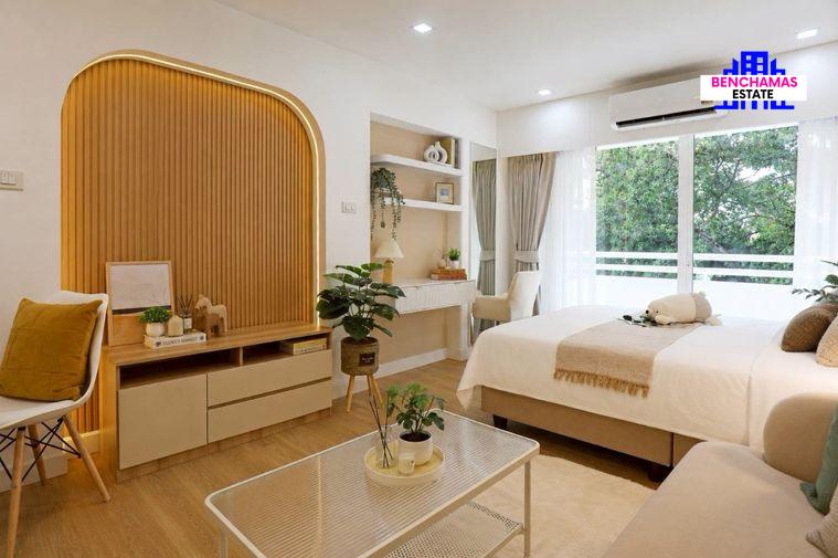รูป ⭐️ขาย คอนโด Baan Ratchathewi บ้านราชเทวี ซอยเพชรบุรี 7 ใกล้ BTS พญาไท เพียง 5 นาที ห้องรีโนเวทใหม่ ✅สไตล์คาเฟ่ - รูปที่ 3/14