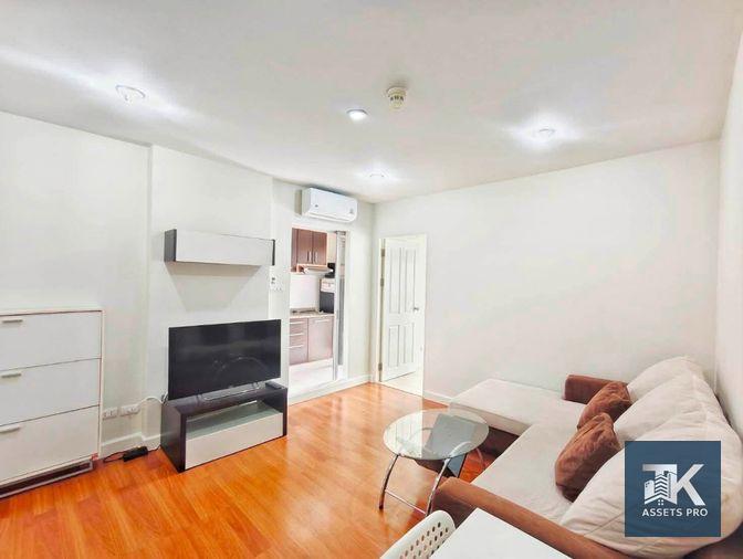 picture 🟪🟦🟩🟨🟧 Condo for rent, Zenith Place Huai Khwang // 🚇Near MRT Huai Khwang (separate enclosed kitchen) 🛎️🛎️ | Line@: @assetspro - 3/7