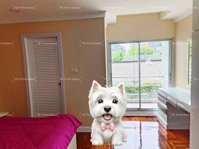 รูป Big Pet-Friendly Condo for Rent BTS Phrom Phong/BTS Thonglor/Rooftop grass zone for pooping/Balcony/Near Maestro 39 - รูปที่ 6/9