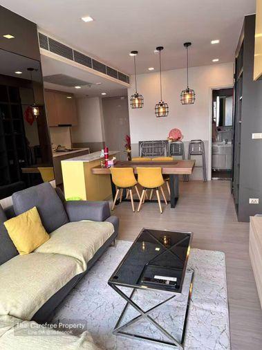 picture One9Five Asoke - Rama 9 | Ultra-High Floor 41st 2BR 2BA (Unobstructed City View, Tower A Unit 03) 62,000 THB / Month - 6/15