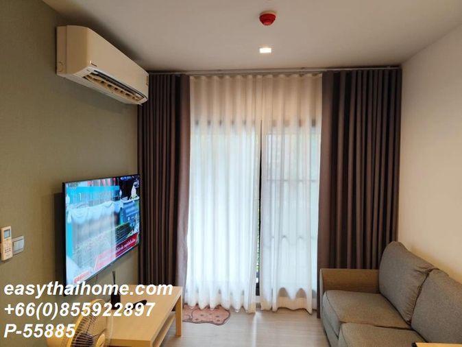 รูป P-55885 ให้เช่า Life Asoke Hype (ไลฟ์ อโศก ไฮป์)  | วิวสวน | เฟอร์นิเจอร์ครบ | พร้อมเข้าอยู่ 📞 Line ID: @easythaihome | 085-592-2897 - รูปที่ 5/16