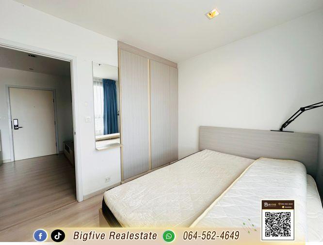 รูป A69-091  ให้เช่าคอนโด สกายไลน์ รัตนาธิเบศร์ ชั้น 17 ห้องมุม เครื่องใช้ไฟฟ้าเฟอร์นิเจอร์ครบ ใกล้ MRT สถานีแยกนนทบุรี 1 - รูปที่ 6/10