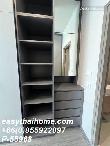 รูป P-55968 ให้เช่า ไอดีโอ สุขุมวิท - พระราม 4 | วิวเมือง | เฟอร์นิเจอร์ครบ | ใกล้ BTS พระโขนง | พร้อมเข้าอยู่ 📞 Line ID: @easythaihome | 085-592-2897 - รูปที่ 9/9