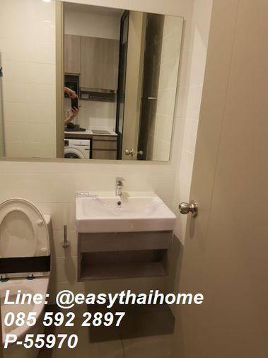 รูป P-55970 🔥 ให้เช่าคอนโด ชั้น 28 Knightsbridge Prime Onnut (สตูดิโอ) ใกล้ BTS อ่อนนุช Line ID: @easythaihome 085-592-2897 - รูปที่ 3/8