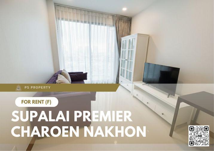 รูป ให้เช่า ✨ Supalai Premier Charoen Nakhon ✨ เฟอร์นิเจอร์ และ เครื่องใช้ไฟฟ้าครบ ใกล้ BTS คลองสาน    - รูปที่ 1/7