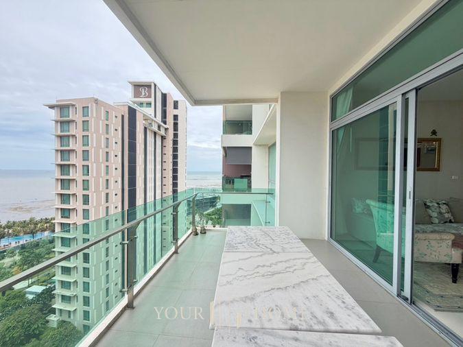 รูป 🌊 For Sale : คอนโดติดชายหาด Casalunar Paradiso (คาซาลูน่า พาราดิโซ) - 2 ห้องนอน 2 ห้องน้ำ ชั้น 12 ห้องกว้าง อยู่สบาย - รูปที่ 22/23