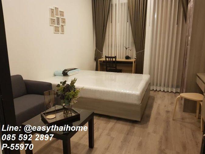 รูป P-55970 🔥 ให้เช่าคอนโด ชั้น 28 Knightsbridge Prime Onnut (สตูดิโอ) ใกล้ BTS อ่อนนุช Line ID: @easythaihome 085-592-2897 - รูปที่ 2/8
