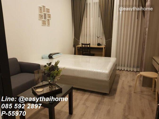 รูป P-55970 🔥 ให้เช่าคอนโด ชั้น 28 Knightsbridge Prime Onnut (สตูดิโอ) ใกล้ BTS อ่อนนุช Line ID: @easythaihome 085-592-2897 - รูปที่ 2/8