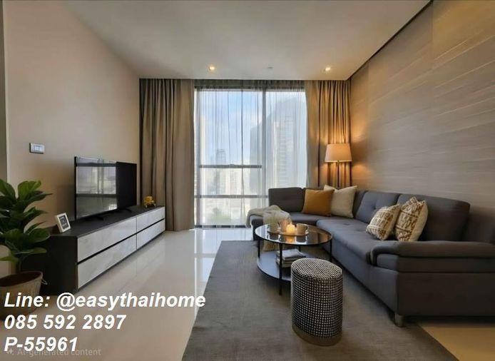 รูป P-55961 🔥 ให้เช่าคอนโด ชั้น 23 The Bangkok Sathorn (1 ห้องนอน) ใกล้ BTS สุรศักดิ์ Line ID: @easythaihome 085-592-2897 - รูปที่ 5/7