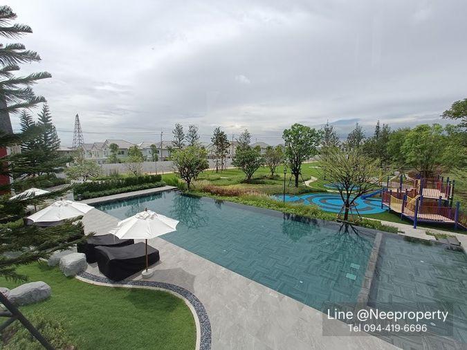 รูป ขาย ทาวน์โฮมหลังมุม บ้านใหม่ไม่เคยเข้าอยู่ หมู่บ้านวิลลาจจิโอ (Villaggio) สุขสวัสดิ์–ประชาอุทิศ | ประชาอุทิศ 90 (ซอยกระทิงแดง) - รูปที่ 9/10