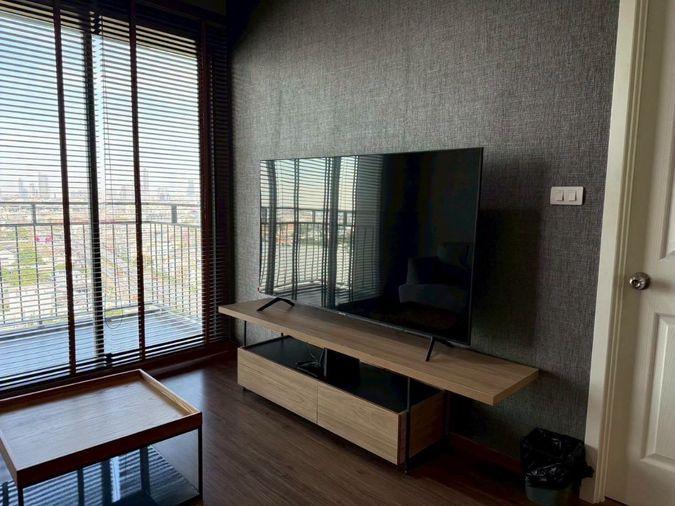 รูป RS7369 ให้เช่า U Delight Residence Riverfront ยูนิตหายาก วิวแม่น้ำและวิวเมืองจากชั้นสูง ห้องกว้าง ใกล้ BTS สะพานตากสิน - รูปที่ 2/15