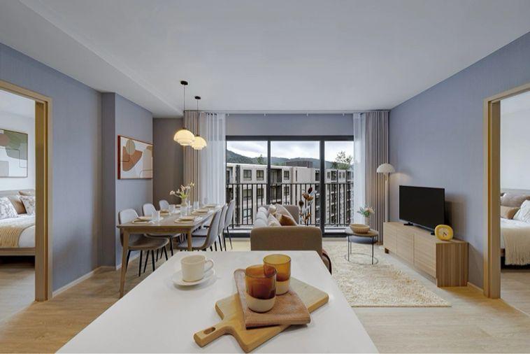 รูป ✨ คอนโดเลี้ยงสัตว์ได้ The Base Cherntalay | 2 Bedroom ขนาด 61.51 ตร.ม. | 7.72 ล้าน - รูปที่ 1/15