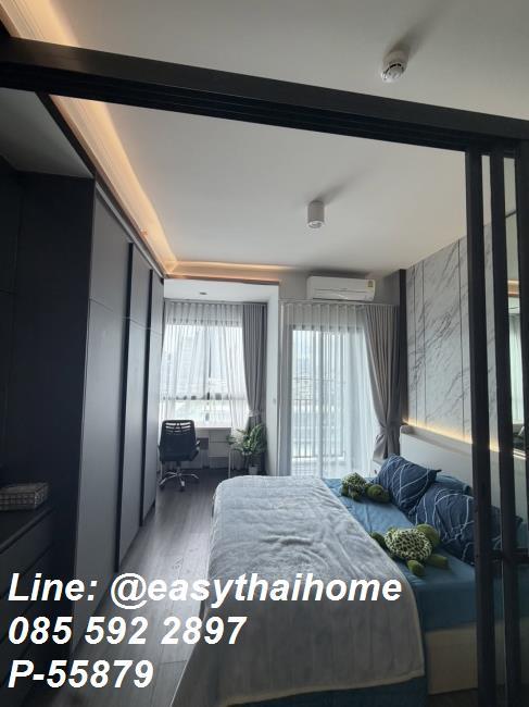 รูป P-55879 📍 ให้เช่า IDEO Sukhumvit - Rama 4 ใกล้ BTS พระโขนง 1 นอน 30 ตร.ม. ชั้น 9 วิวเมือง ตกแต่งสวยพร้อมอยู่ 23,000.- Line@easythaihome 085-592-2897 - รูปที่ 13/16