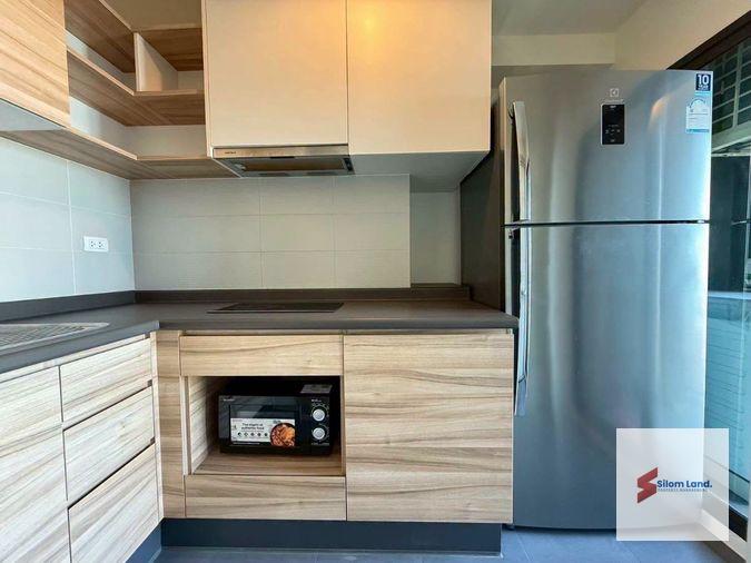 รูป RS7369 ให้เช่า U Delight Residence Riverfront ยูนิตหายาก วิวแม่น้ำและวิวเมืองจากชั้นสูง ห้องกว้าง ใกล้ BTS สะพานตากสิน - รูปที่ 5/15