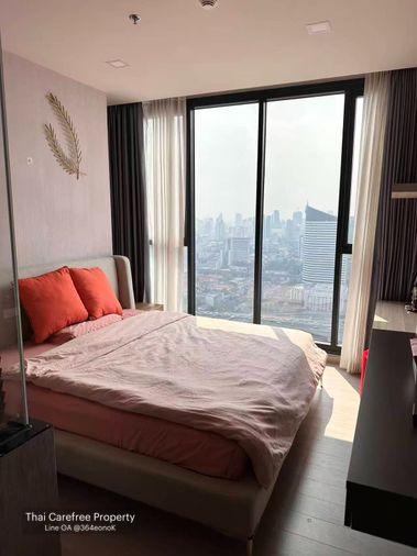 picture One9Five Asoke - Rama 9 | Ultra-High Floor 41st 2BR 2BA (Unobstructed City View, Tower A Unit 03) 62,000 THB / Month - 9/15