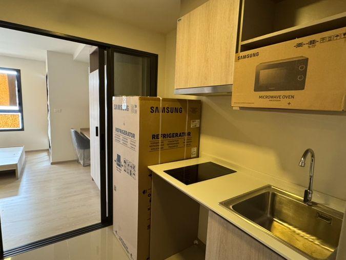 รูป Dcondo Air ลาดกระบัง ใกล้สนามบินสุวรรณภูมิ เดินทางสะดวก พร้อมเฟอร์นิเจอร์ พร้อมเข้าอยู่ทันที ✨ - รูปที่ 3/12