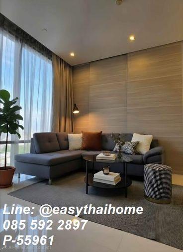 รูป P-55961 🔥 ให้เช่าคอนโด ชั้น 23 The Bangkok Sathorn (1 ห้องนอน) ใกล้ BTS สุรศักดิ์ Line ID: @easythaihome 085-592-2897 - รูปที่ 6/7