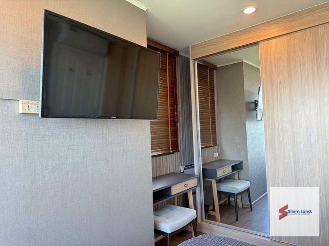 รูป RS7369 ให้เช่า U Delight Residence Riverfront ยูนิตหายาก วิวแม่น้ำและวิวเมืองจากชั้นสูง ห้องกว้าง ใกล้ BTS สะพานตากสิน - รูปที่ 11/15
