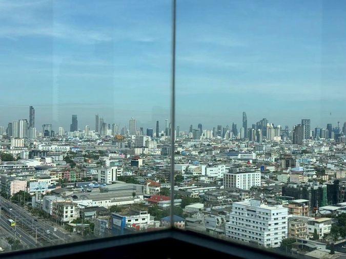 รูป RS7369 ให้เช่า U Delight Residence Riverfront ยูนิตหายาก วิวแม่น้ำและวิวเมืองจากชั้นสูง ห้องกว้าง ใกล้ BTS สะพานตากสิน - รูปที่ 7/15