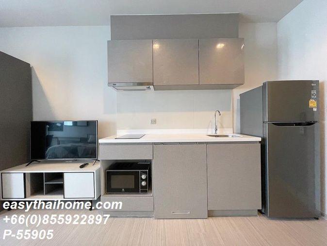 รูป P-55905 ให้เช่า  ไลฟ์ อโศก - พระราม 9 | ห้องสตูดิโอ | วิวเมือง  | ใกล้ MRT พระราม 9 | พร้อมเข้าอยู่ 📞 Line ID: @easythaihome | 085-592-2897 - รูปที่ 2/14