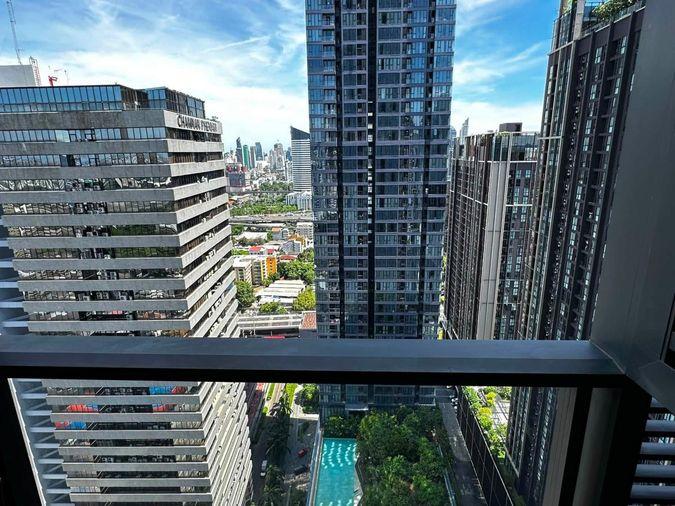 picture One9Five Asoke – Rama 9 | 🏙️ Pool view unit, high floor | Ready to move in - 16/16