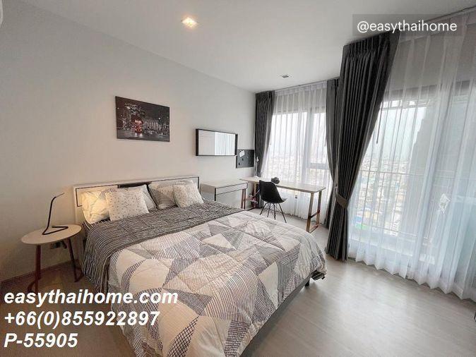 รูป P-55905 ให้เช่า ไลฟ์ อโศก - พระราม 9 | ห้องสตูดิโอ | วิวเมือง | ใกล้ MRT พระราม 9 | พร้อมเข้าอยู่ 📞 Line ID: @easythaihome | 085-592-2897 - รูปที่ 12/14
