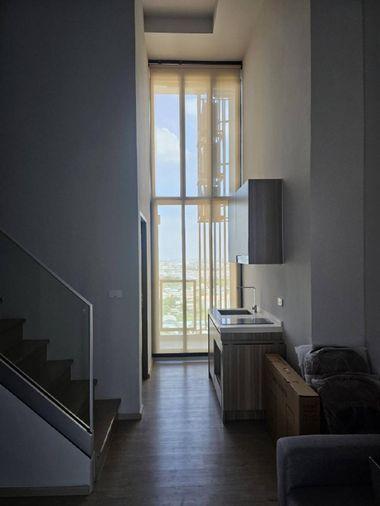 รูป 🔥 Altitude Unicorn Sathorn – Thapra 🔥 | ✨ ห้อง LOFT 2 ห้องนอน ห้องมุมสุดพิเศษ ชั้น 21 #MKT - รูปที่ 3/4