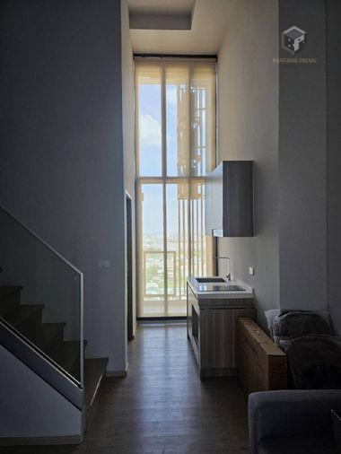 รูป 🔥 Altitude Unicorn Sathorn – Thapra 🔥 | ✨ ห้อง LOFT 2 ห้องนอน ห้องมุมสุดพิเศษ ชั้น 21 #MKT - รูปที่ 3/4