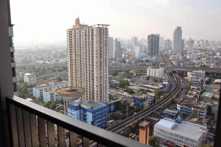 รูป 📣ให้เช่าคอนโด Q House Condo Sukhumvit 79 (BTS อ่อนนุช) เฟอร์และเครื่องใช้ไฟฟ้าครบ @onestepliving - รูปที่ 7/9