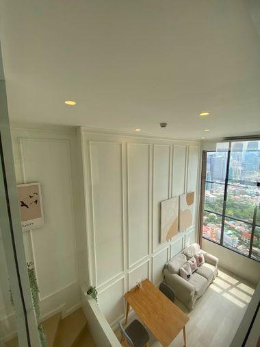 รูป RS7379 ขาย ให้เช่า คอนโด Knightsbridge Prime Sathorn ห้องมุม ชั้นสูง ใกล้ BTS ช่องนนทรี - รูปที่ 19/26