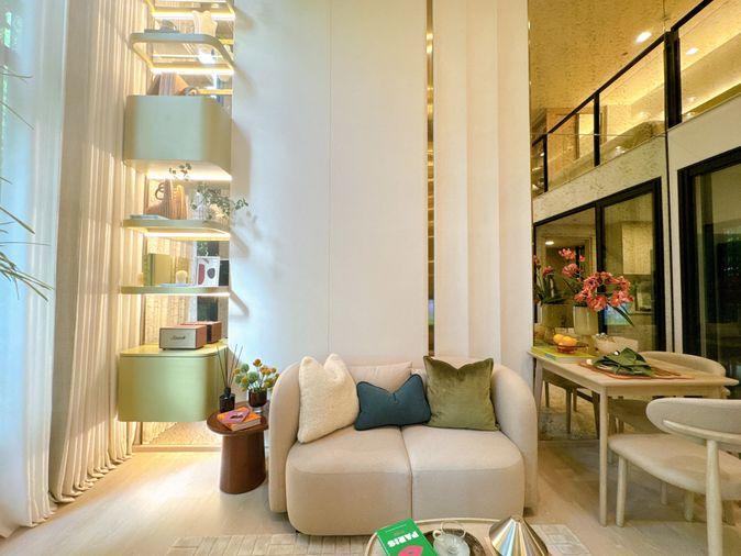 รูป 🔥 LOVE Charoen Nakhon | LOFT 2 ชั้น พท.รวม 35 ตร.ม. เพียง 5.29 ล้าน ฟรีเฟอร์ฯ | คุณปุ้ย 099-449-2665* - รูปที่ 10/11