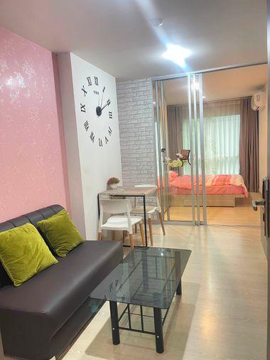 รูป ให้เช่า 🔥 Niche id Sukhumvit 113 🔥 เฟอร์นิเจอร์ และ เครื่องใช้ไฟฟ้าครบ ใกล้ BTS สำโรง - รูปที่ 3/11