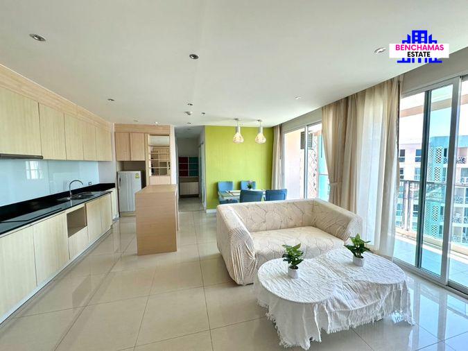 รูป 🏠 ขาย คอนโด Grande Caribbean Pattaya แกรนด์ คาริเบียน พัทยา สไตล์รีสอร์ทพัทยา โควต้าต่างชาติ (Foreign Quota) ✅ 2 ห้องนอน วิวสระ พร้อมอยู่ - รูปที่ 4/10